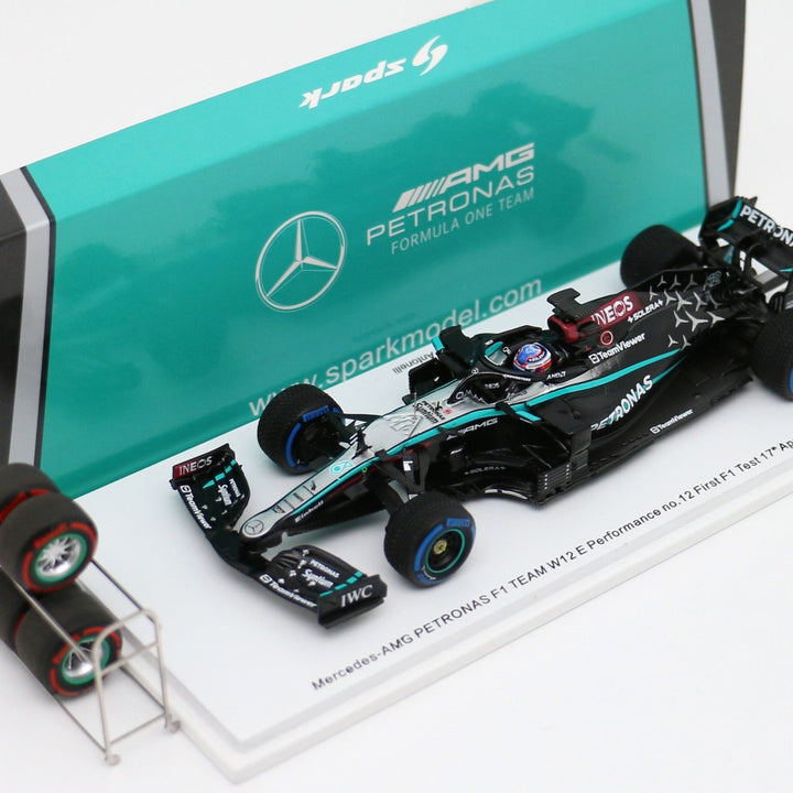 Kimi Antonelli - Mercedes F1 Team W12 E First F1 Test - 2024 Car Livery - Spark Model Car