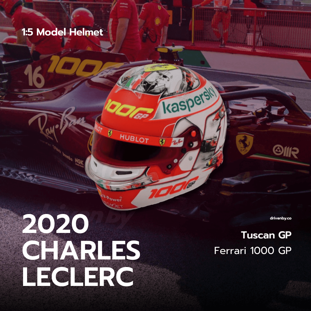 Charles Leclerc - 2020 Tuscan GP - 1/5 Proportion Mini Helmet