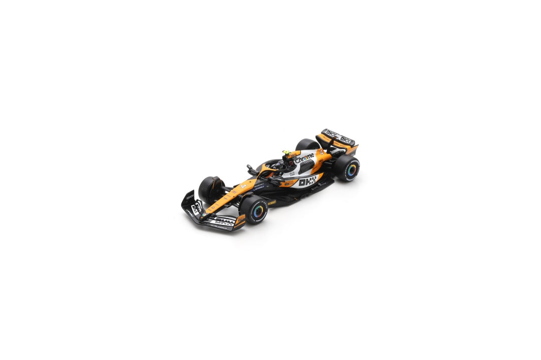 Lando Norris Singapore GP 2024 Winner McLaren MCL38 Special Livery Model Car - Scale 1:64 Sparky