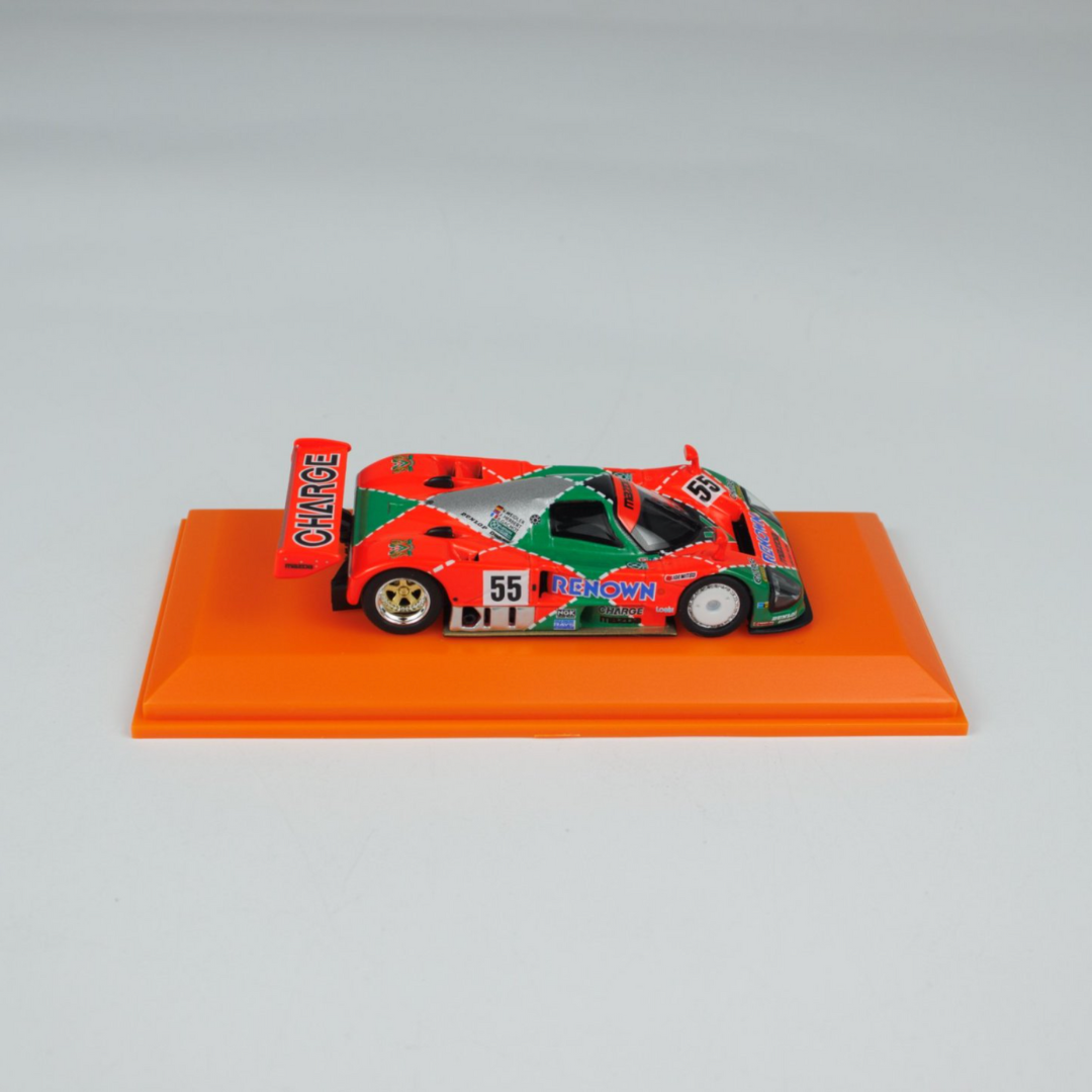 Kyosho 1:64 Mazda 787B (NO.55) Diecast Car Model With Book (Simplified Chinese)