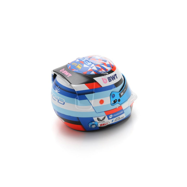 Franco Colapinto Helmet Season 2025- BWT Alpine Formula One Team- Spark 1:5 Helmet