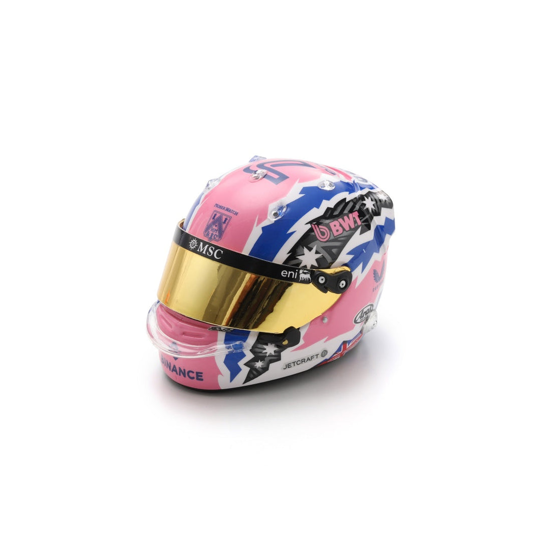 Jack Doohan Helmet Season 2025 - BWT Alpine Formula One Team - Spark 1:5 Helmet