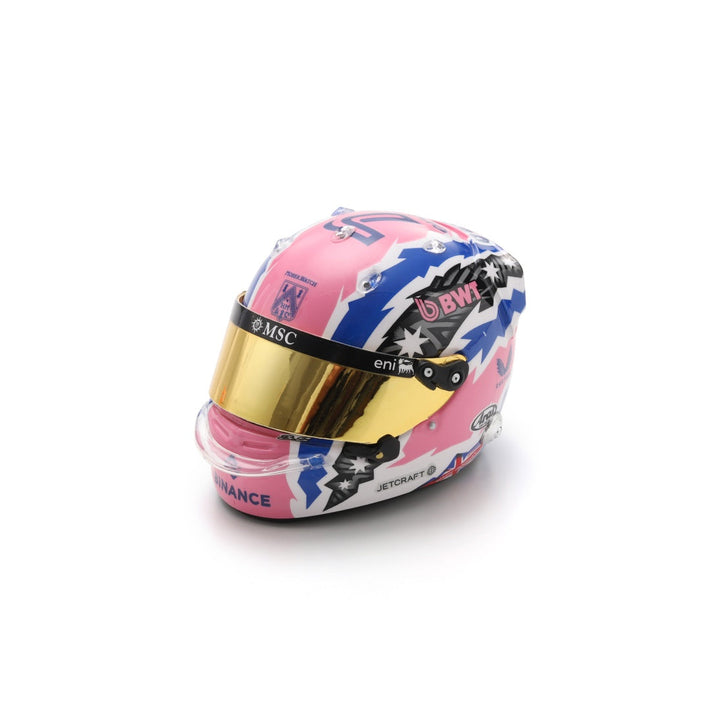 Jack Doohan Helmet Season 2025 - BWT Alpine Formula One Team - Spark 1:5 Helmet