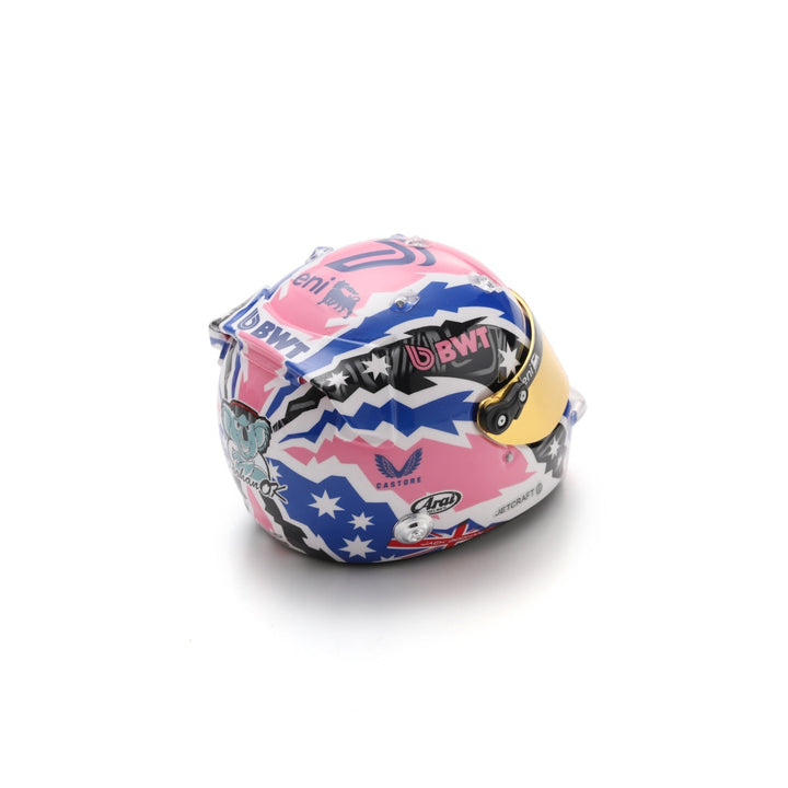 Jack Doohan Helmet Season 2025 - BWT Alpine Formula One Team - Spark 1:5 Helmet