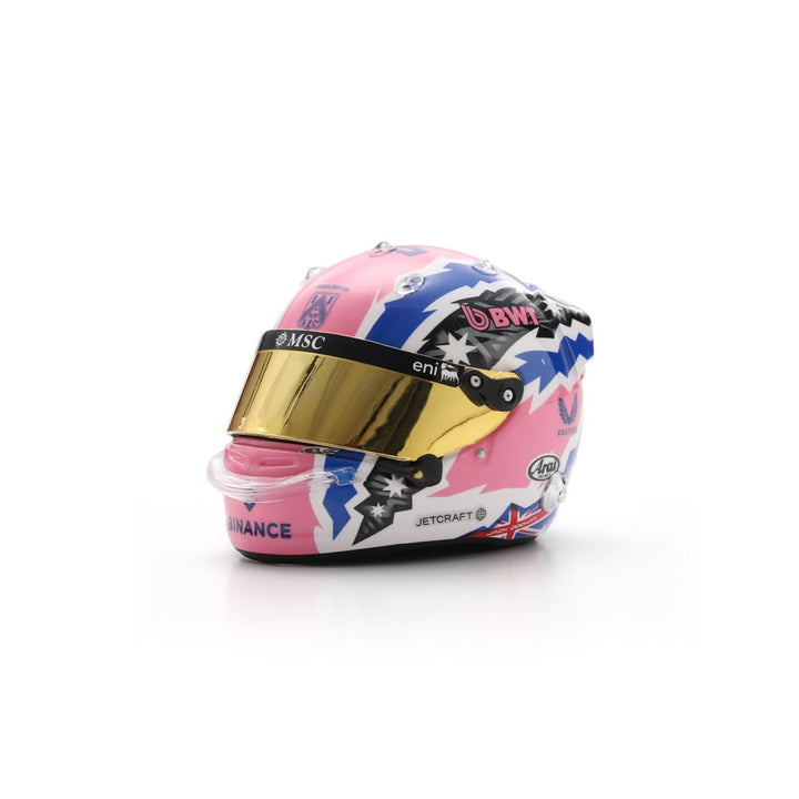 Jack Doohan Helmet Season 2025 - BWT Alpine Formula One Team - Spark 1:5 Helmet