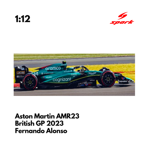 Scale 1:12 | Aston Martin AMR23 - British GP 2023｜ Fernando Alonso - Model Car - SPARK MODEL
