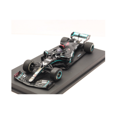 Mercedes AMG W11 - Lewis Hamilton British GP 2020 Winner Flat Tyre Version- Minichamps 1:43 Model Car