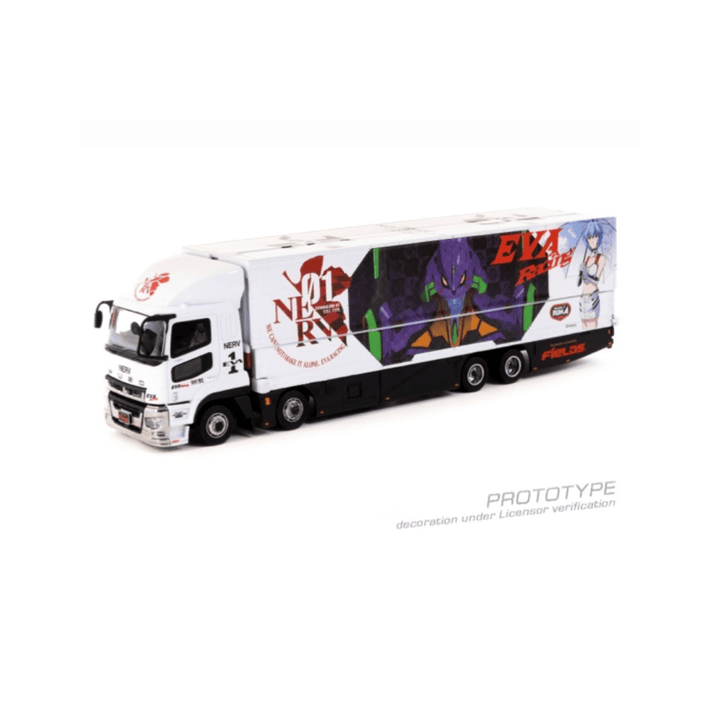 Scale 1/64 - Mitsubishi Fuso Super Great EVA Racing - Tarmac Works