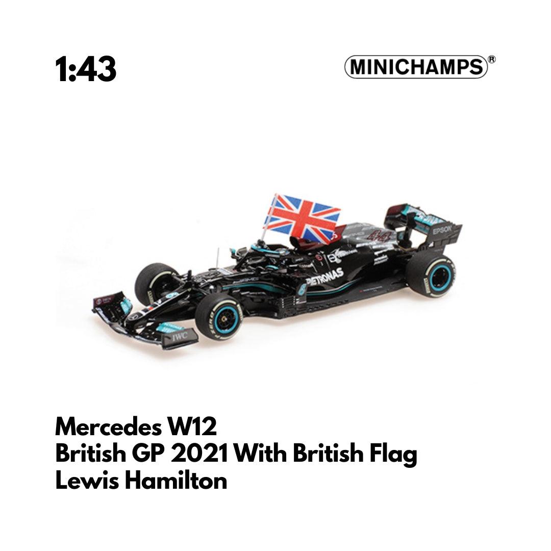 Lewis Hamilton British GP 2021 Mercedes AMG W12 - Minichamps - 1:43 Model Car