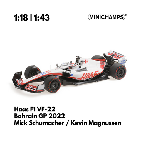 Haas  | Minichamps VF-22 Bahrain GP 2022 Model Car