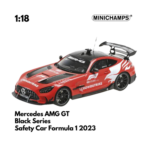 Mercedes AMG GT Black Series 2023 Formula 1 Safety Car - Minichamps 1:18 Model Car