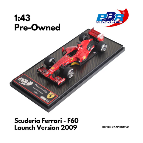 Scuderia Ferrari - F60 Launch Version 2009 - BBR 1:43 Model Car Limited Edition