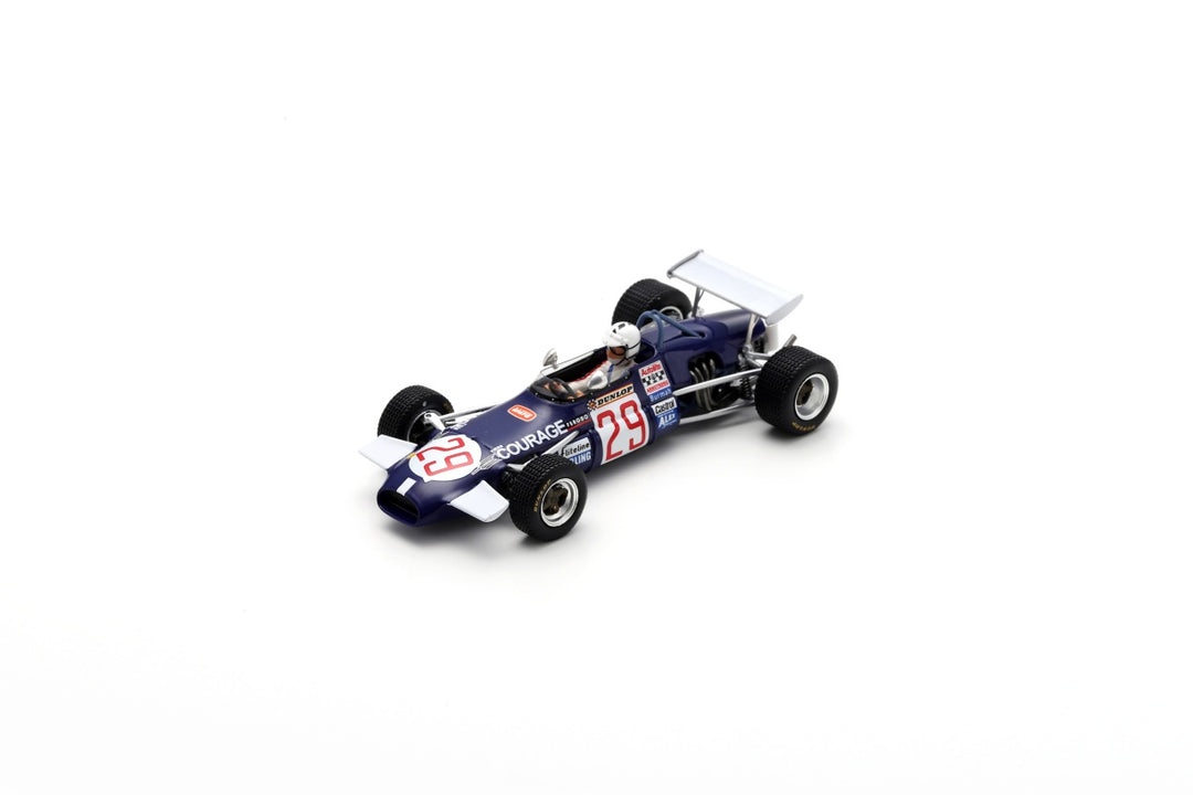Brabham BT30 No.29 6th German GP 1969 Richard Attwood - Spark Model Car