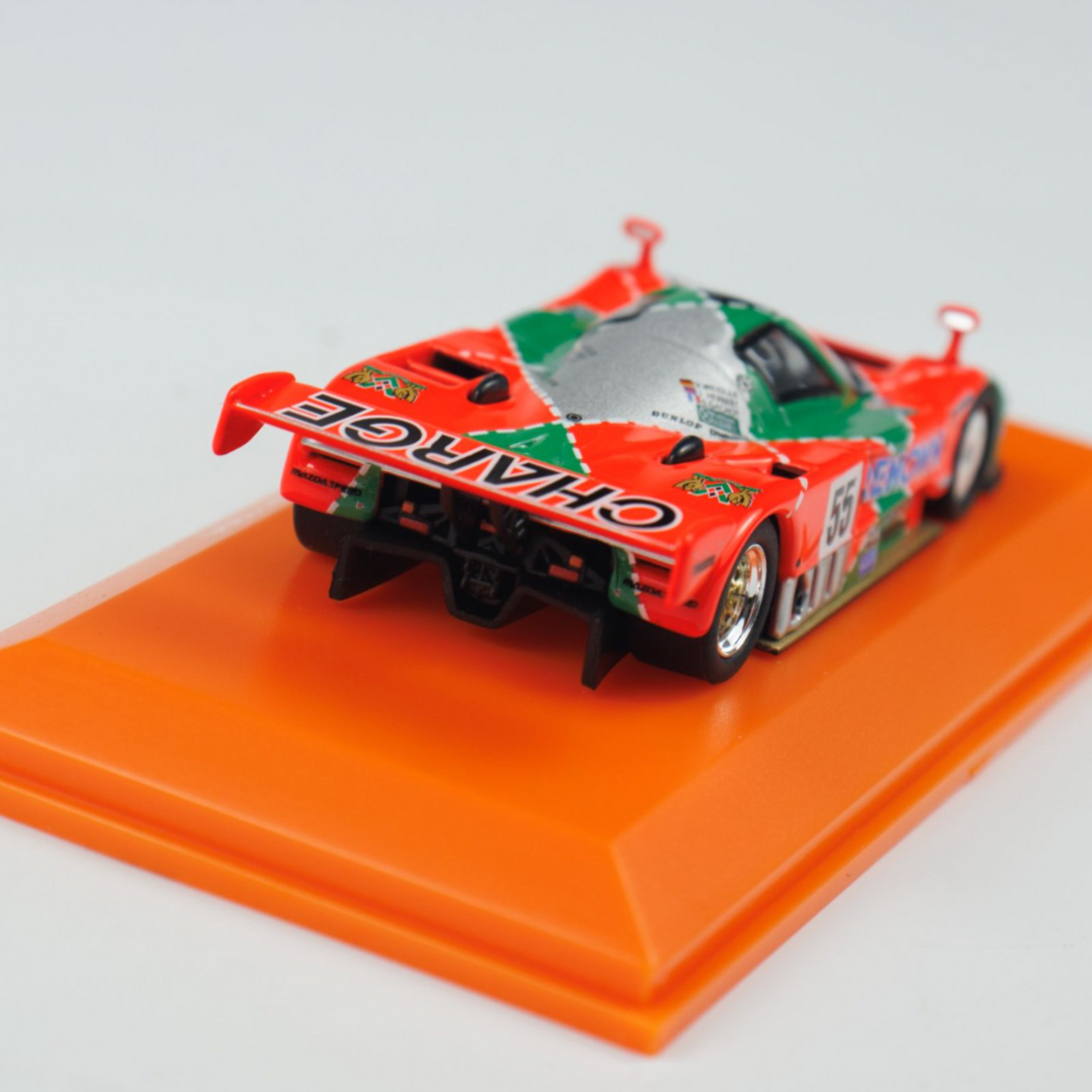 Kyosho 1:64 Mazda 787B (NO.55) Diecast Car Model With Book (Simplified Chinese)