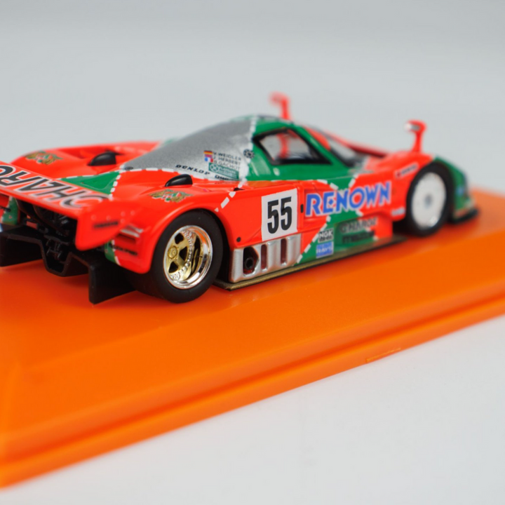 Kyosho 1:64 Mazda 787B (NO.55) Diecast Car Model With Book (Simplified Chinese)