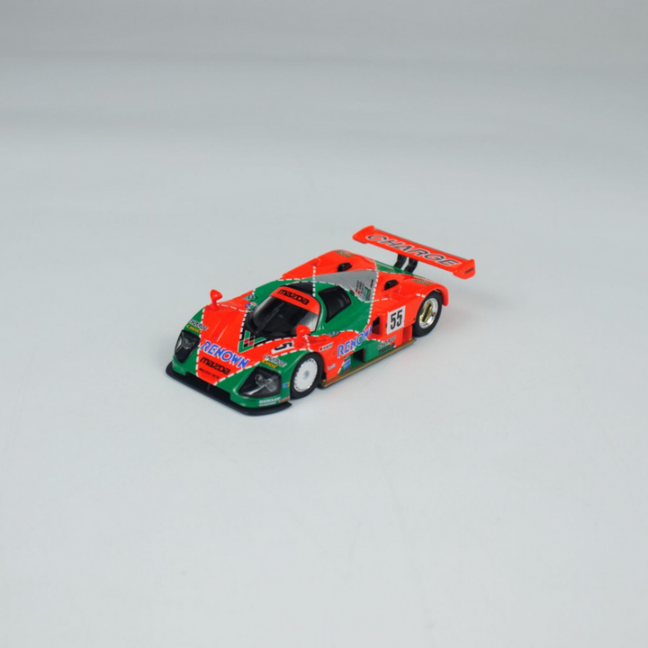 Kyosho 1:64 Mazda 787B (NO.55) Diecast Car Model With Book (Simplified Chinese)