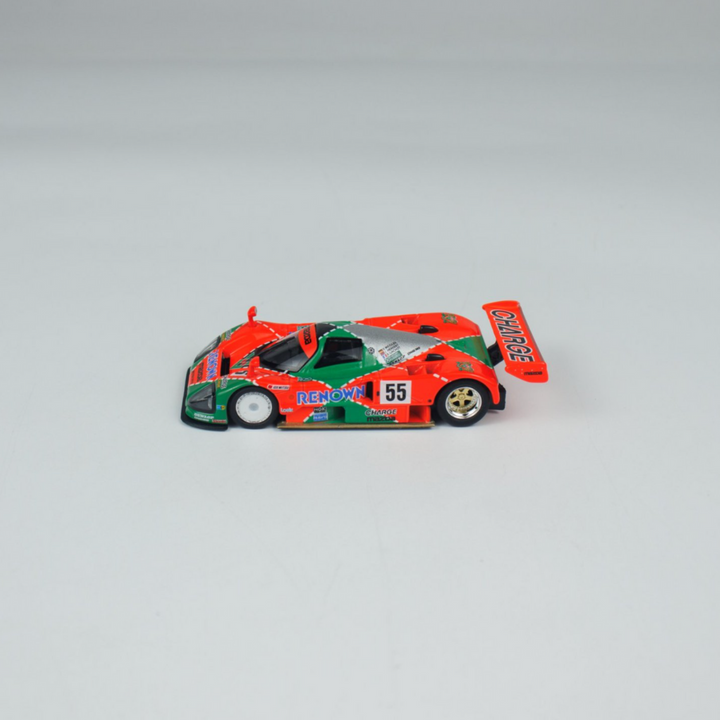 Kyosho 1:64 Mazda 787B (NO.55) Diecast Car Model With Book (Simplified Chinese)