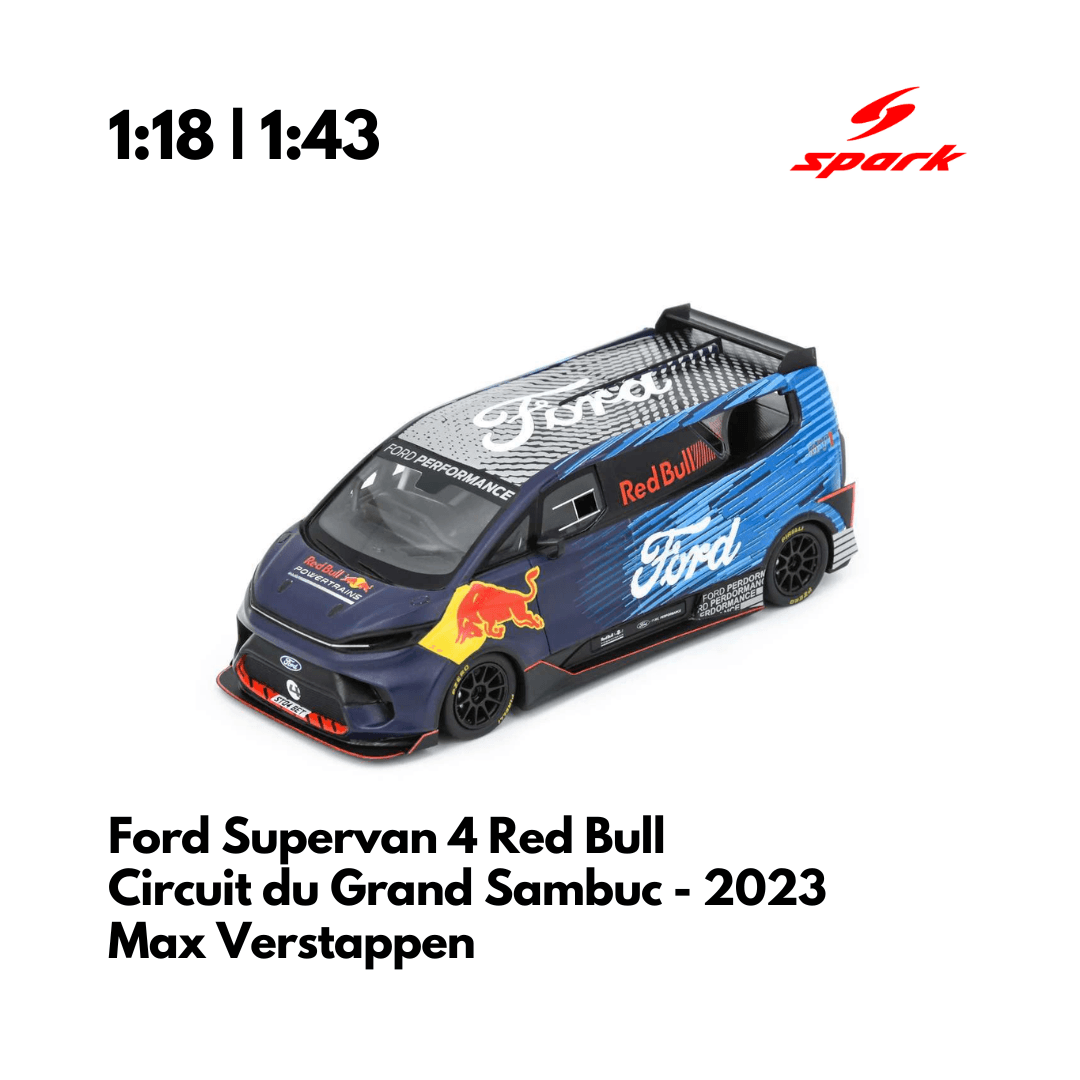 Ford Supervan 4 RedBull - Circuit du Grand Sambuc 2023 - 1/43 Spark Model Car