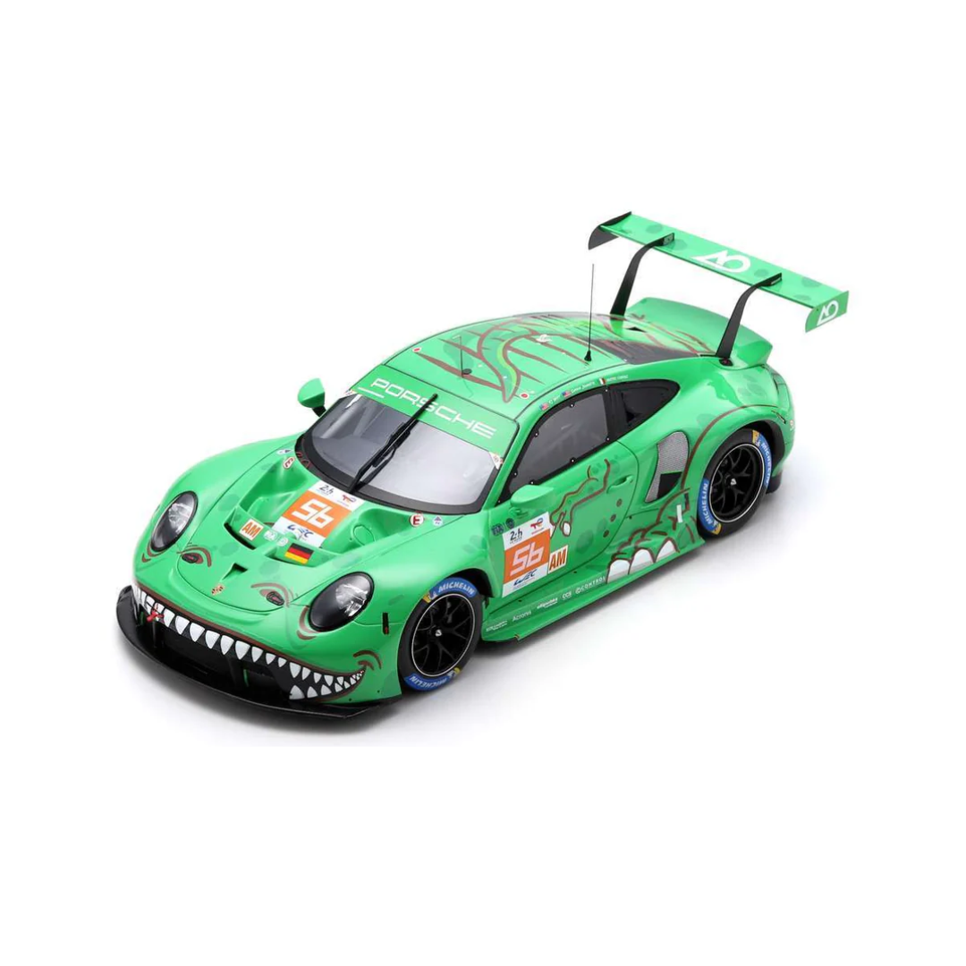 Porsche 911 RSR - 19 No.56 PROJECT 1 - AO Rexy Livery 24H Le Mans 2023 - Spark Model Car