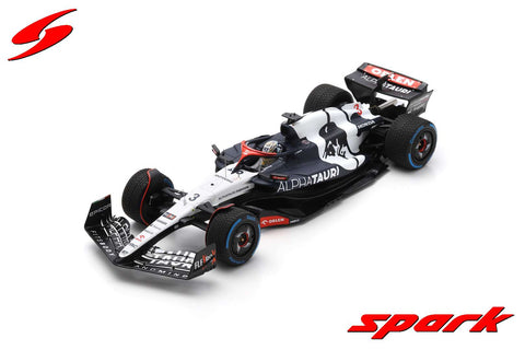 AlphaTauri AT04 | Belgian GP Spa 2023 F1 Model Car Daniel Ricciardo With Wet Tyres - Spark Model