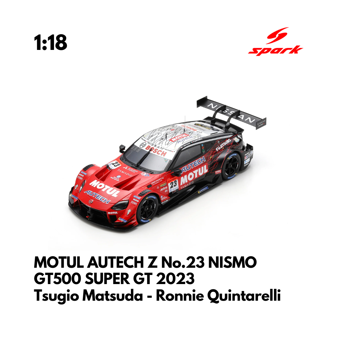 GT500 SUPER GT 2023 - MOTUL AUTECH Z No.23 NISMO - 1:18