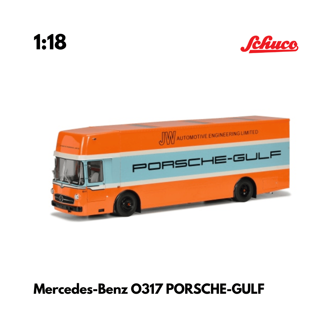 Mercedes-Benz O317 PORSCHE-GULF - Schuco Model Car