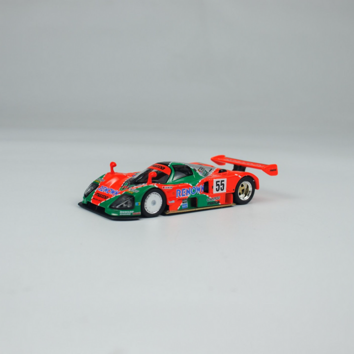 Kyosho 1:64 Mazda 787B (NO.55) Diecast Car Model With Book (Simplified Chinese)