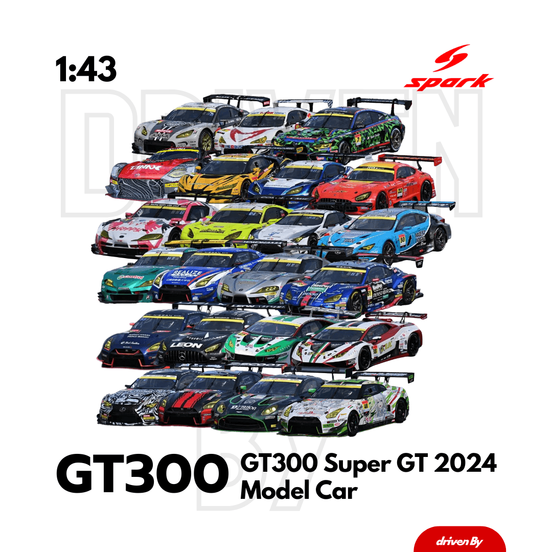 GT300 SUPER GT 2024 - 1/43 Spark Model Car – Driven By GT300 SUPER GT 2024 - 1/43 Spark Model Car – Driven By