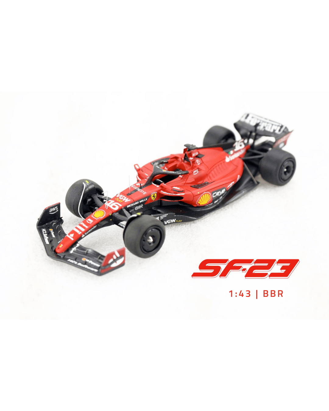 Scuderia Ferrari - SF-23 Bahrain GP 2023 F1 Model Car Charles Leclerc & Carlos Sainz