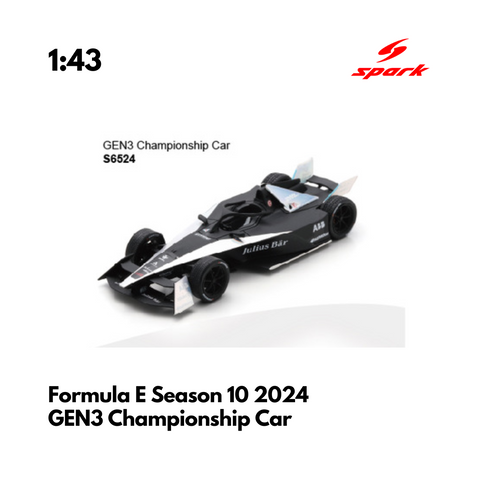 GEN3 Championship Car - Formula E Model Car - 1:43 Spark Model