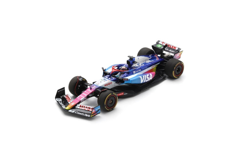 Daniel Ricciardo Visa Cash App RB VCARB 01 - Miami GP 2024 Livery Model Car - Spark Model
