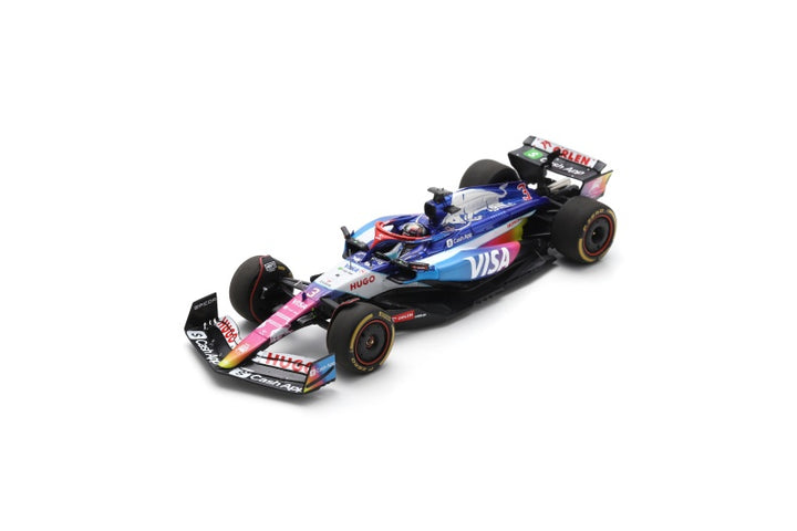Daniel Ricciardo Visa Cash App RB VCARB 01 - Miami GP 2024 Livery Model Car - Spark Model