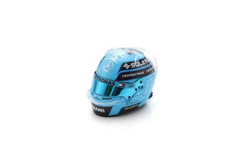 George Russell Farwell Lewis Hamilton - Mercedes AMG F1 Adu Dhabi GP 2024 Special Helmet - 1/5 Proportion Mini Helmet