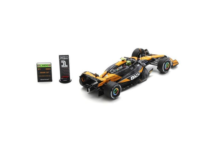 Lando Norris First Win McLaren MCL38 - Winner Miami GP 2024 Model Car - Spark Model