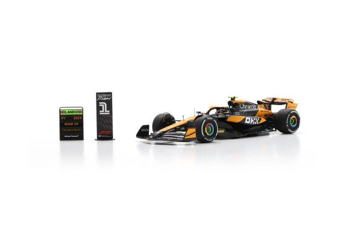 Lando Norris First Win McLaren MCL38 - Winner Miami GP 2024 Model Car - Spark Model