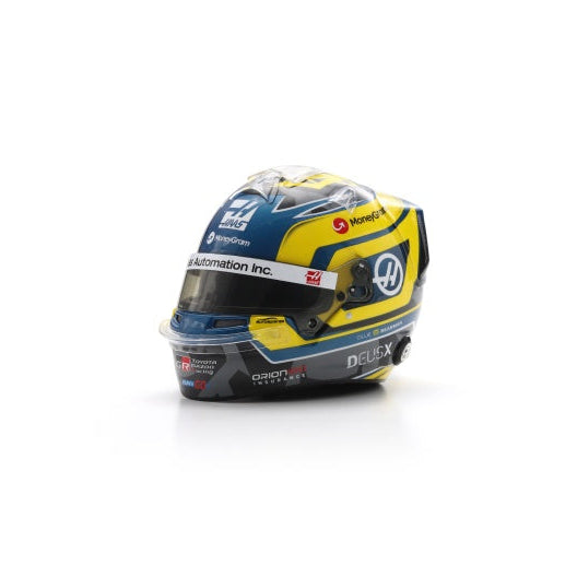 Ollie Bearman Helmet MoneyGram Haas F1 Team Season 2025 Helmet - Spark 1:5 Helmet