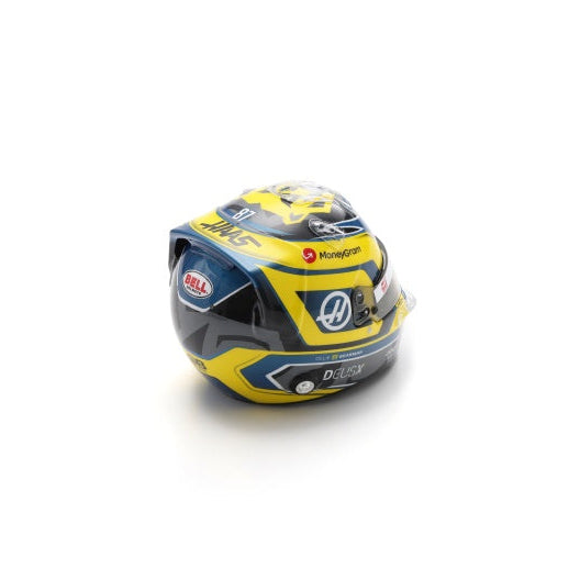 Ollie Bearman Helmet MoneyGram Haas F1 Team Season 2025 Helmet - Spark 1:5 Helmet