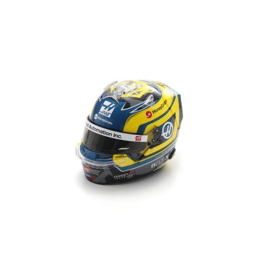 Ollie Bearman Helmet MoneyGram Haas F1 Team Season 2025 Helmet - Spark 1:5 Helmet