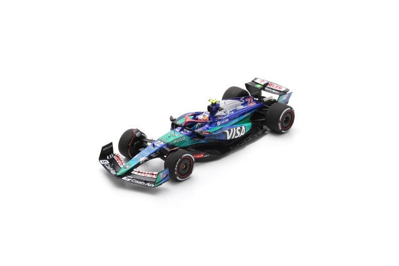 Yuki Tsunoda Las Vegas 2024 F1 Visa Cash App RB VCARB 01 Model Car - Spark Model