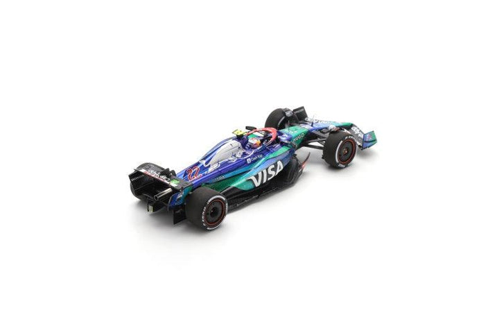 Yuki Tsunoda Las Vegas 2024 F1 Visa Cash App RB VCARB 01 Model Car - Spark Model