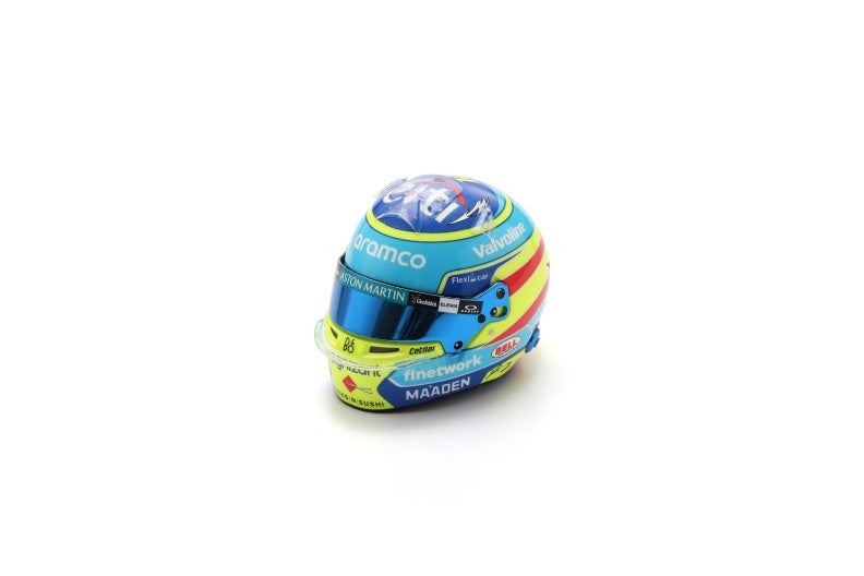 Fernando Alonso Helmet Aston Martin Aramco F1 Team Season 2025 Helmet - Spark 1:5 Helmet