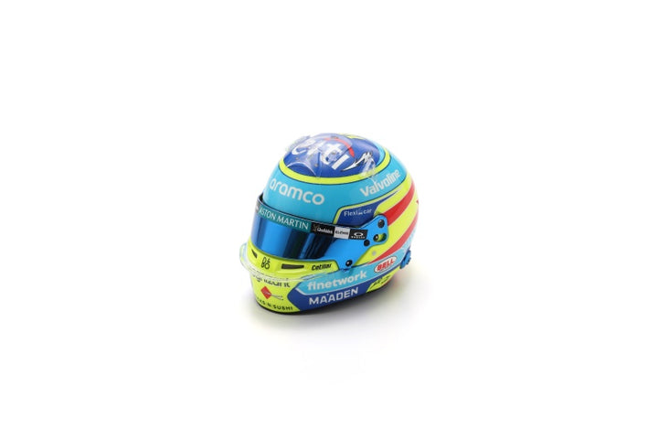 Fernando Alonso Helmet Aston Martin Aramco F1 Team Season 2025 Helmet - Spark 1:5 Helmet