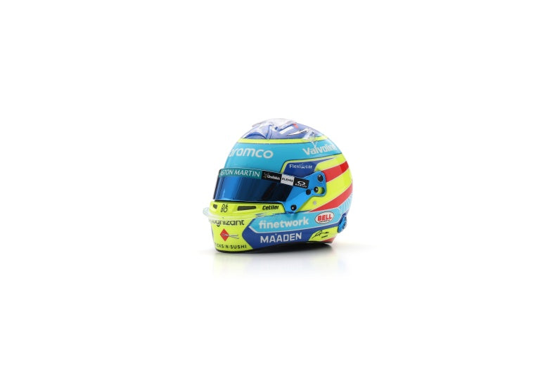 Fernando Alonso Helmet Aston Martin Aramco F1 Team Season 2025 Helmet - Spark 1:5 Helmet