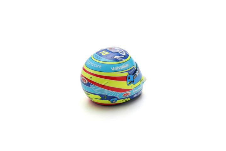 Fernando Alonso Helmet Aston Martin Aramco F1 Team Season 2025 Helmet - Spark 1:5 Helmet