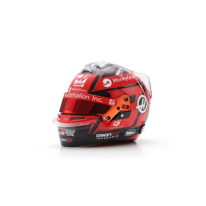 Esteban Ocon Helmet MoneyGram Haas F1 Team Season 2025 Helmet - Spark 1:5 Helmet