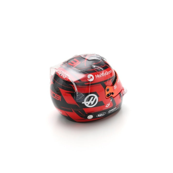 Esteban Ocon Helmet MoneyGram Haas F1 Team Season 2025 Helmet - Spark 1:5 Helmet