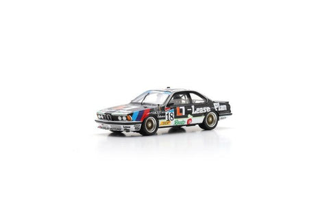 BMW 635 Csi No.18 Waterloo Motor Lease Plan 24H Spa 1987 - Spark Model Car