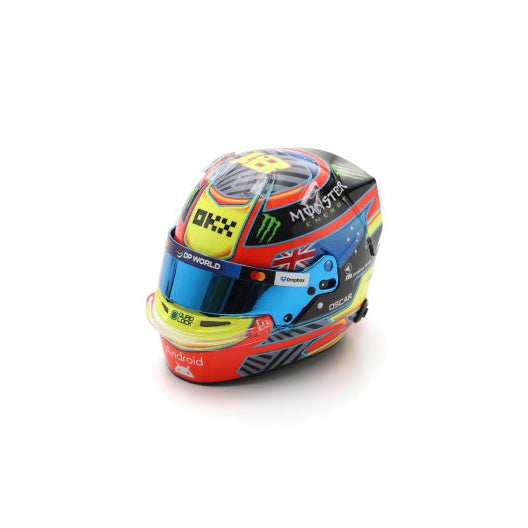 Oscar Piastri Helmet Season 2025 - McLaren Formula 1 Team 2025 - Spark 1:5 Helmet
