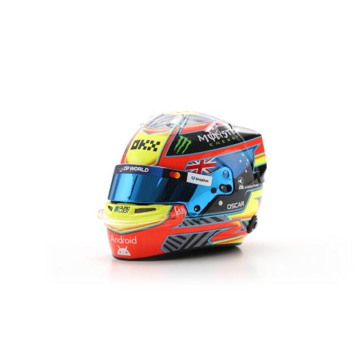 Oscar Piastri Helmet Season 2025 - McLaren Formula 1 Team 2025 - Spark 1:5 Helmet