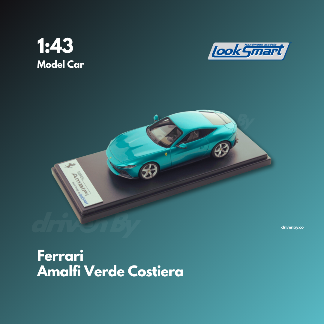 Ferrari Amalfi Verde Costiera - Looksmart 1:43 Model Car – Driven By